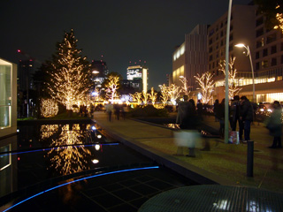 (写真) Illuminated Tokyo Midtown (4) (2008.12.24)