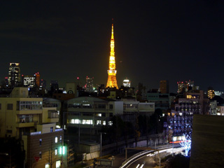 (写真) Illuminated Tokyo Tower (2008.12.24)
