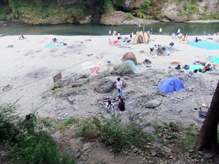 写真: 奥多摩の河原 (1) (2009.9.22)